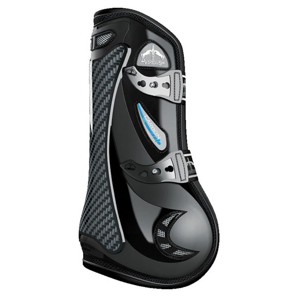 Benskydd Veredus Carbon Gel Vento Front | Svart