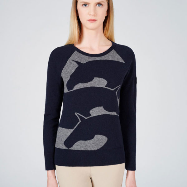 Finstickad tröja Vestrum Bourges Knitwear | Navy