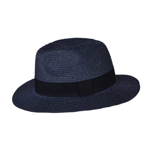 Stråhatt Kingsland Gladys Hat | Navy