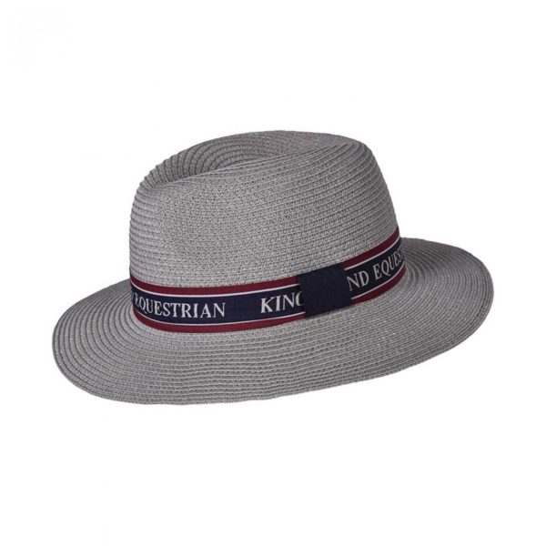 Stråhatt Kingsland Tad Hat | Ljusgrå