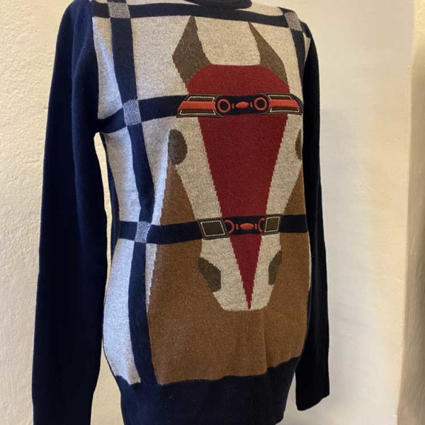 Finstickad tröja Vestrum Groninga Knitwear | Navy