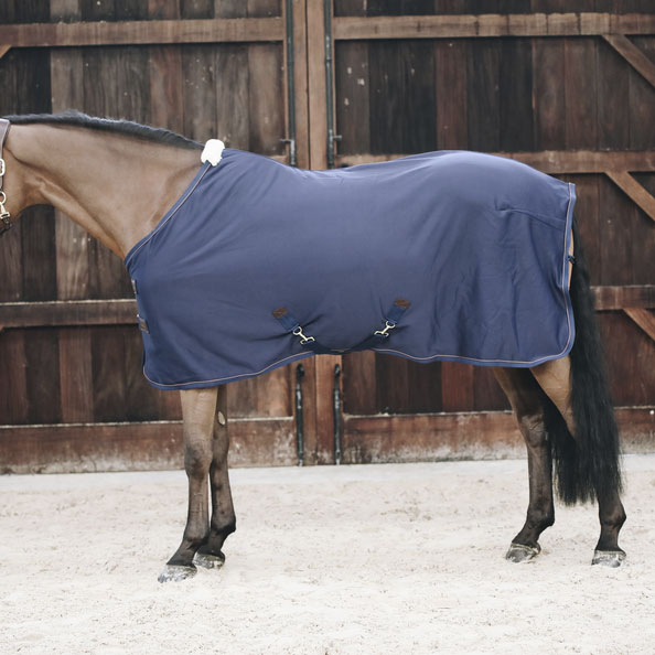 Fleecetäcke/Svettäcke Kentucky Horsewear Cooler Fleece Rug | Navy