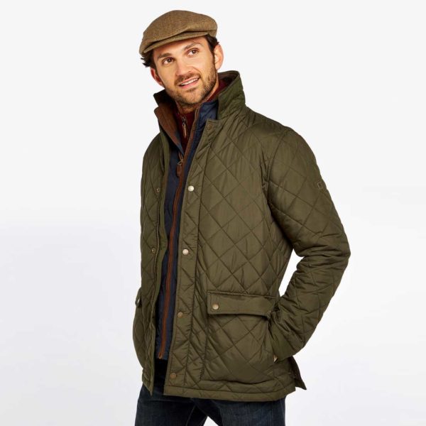 Dubarry Adare Quilted Jacket | Olive