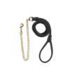 Grimskaft med kedja Kentucky Horsewear Leather Chain Lead