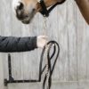 Grimskaft med kedja Kentucky Horsewear Leather Chain Lead
