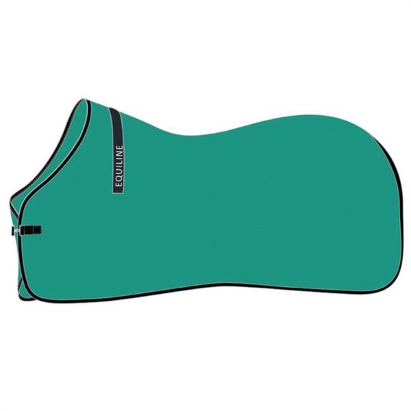 Fleecetäcke Equiline Chairc | Pepper Green
