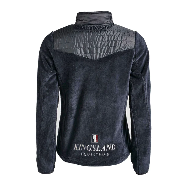 Fleecejacka Kingsland Classic Junior Coral Fleece Jacket | Navy