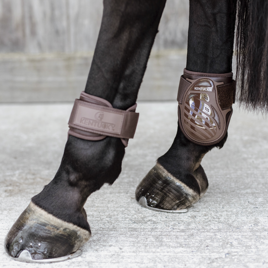 Benskydd unghäst Kentucky Horsewear Young Horse Fetlock Boots | Brun