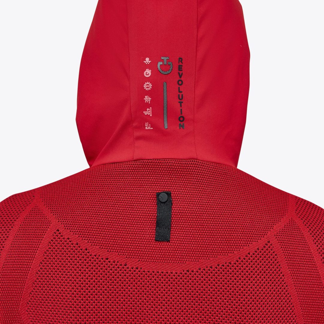 Funktionsjacka Cavalleria Toscana REVO Red Label Jersey Tech Knit Hooded Softshell