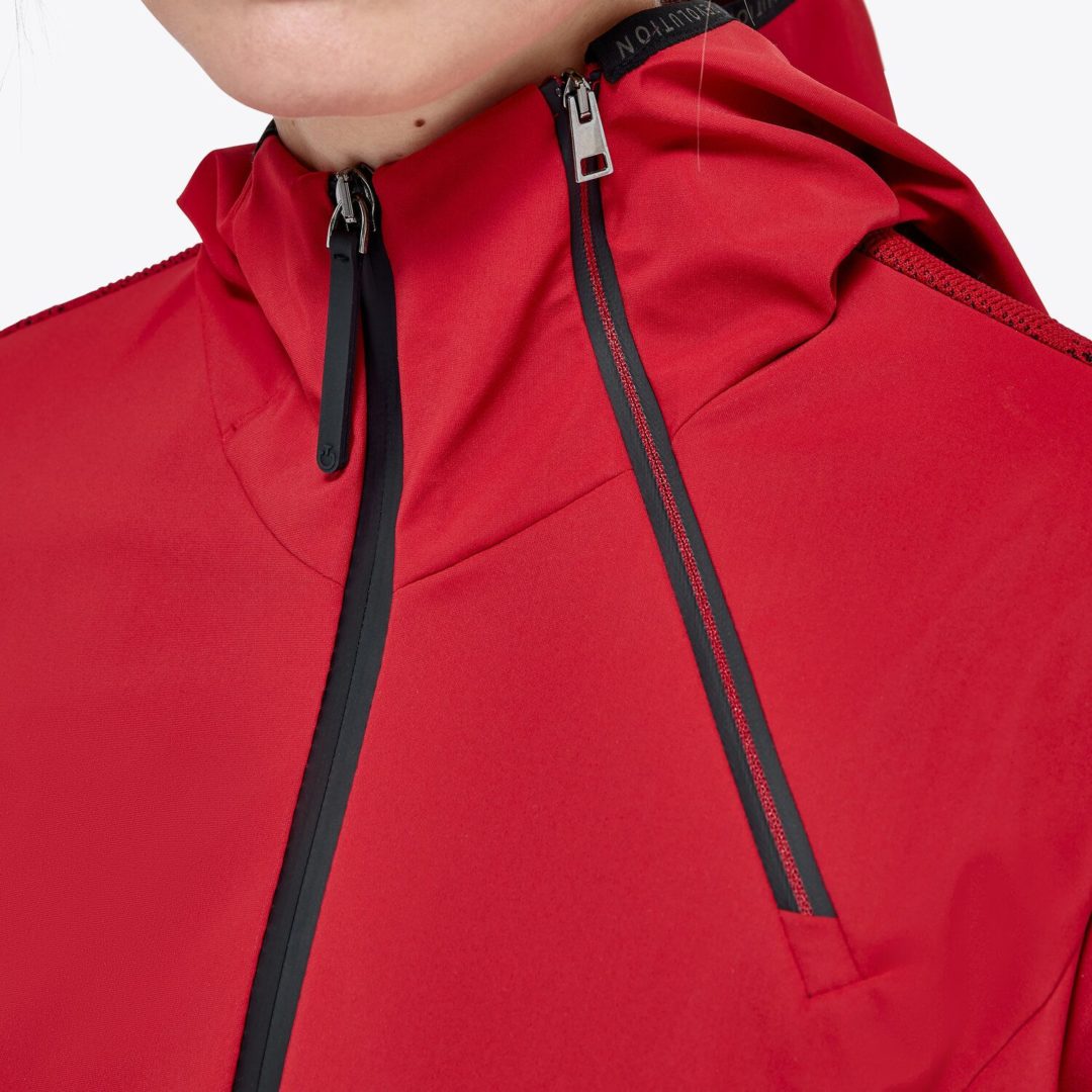 Funktionsjacka Cavalleria Toscana REVO Red Label Jersey Tech Knit Hooded Softshell