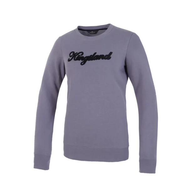 Tröja Kingsland KLdelani Roundneck Sweatshirt | Violet Blue Granite