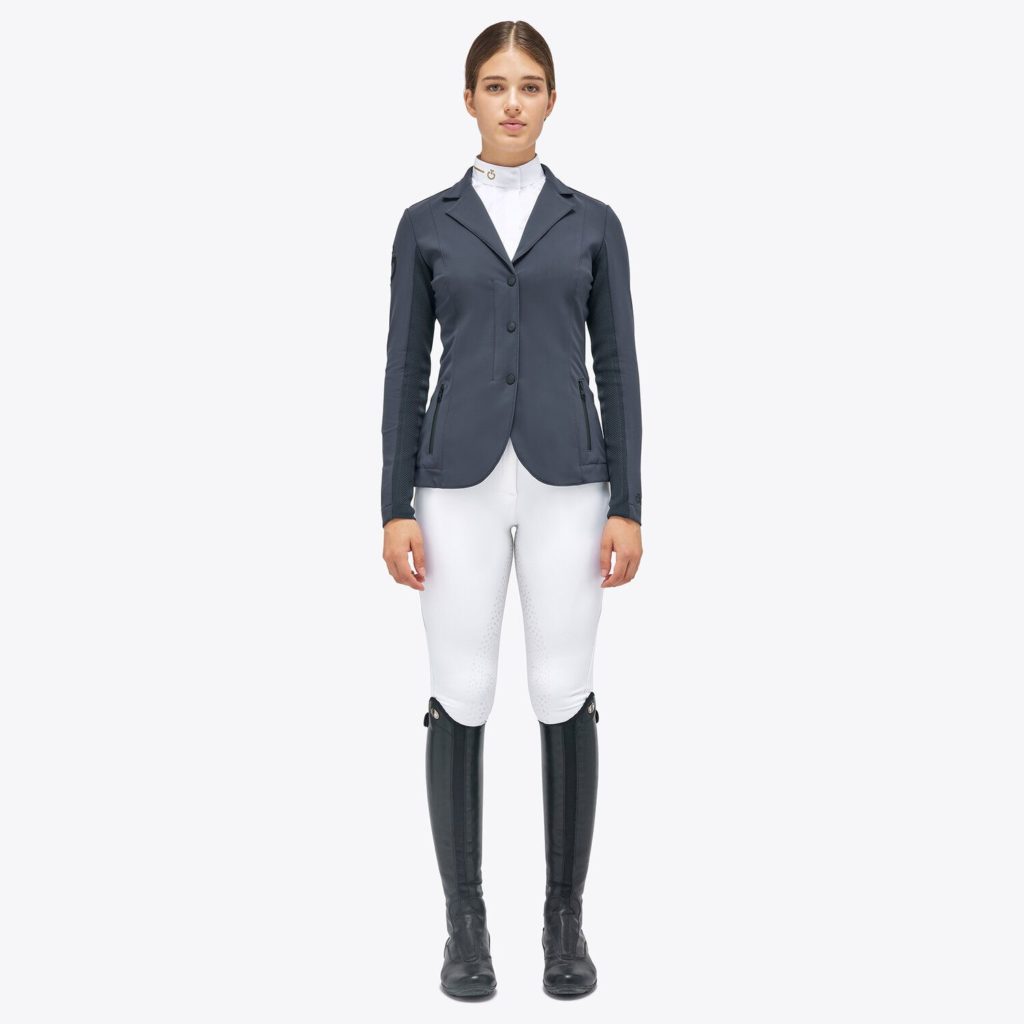 Kavaj Cavalleria Toscana Zip Riding Jacket w/Technical Knit Insets ...
