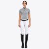 Tävlingstopp Cavalleria Toscana Tech Piquet S/S Button Training Polo
