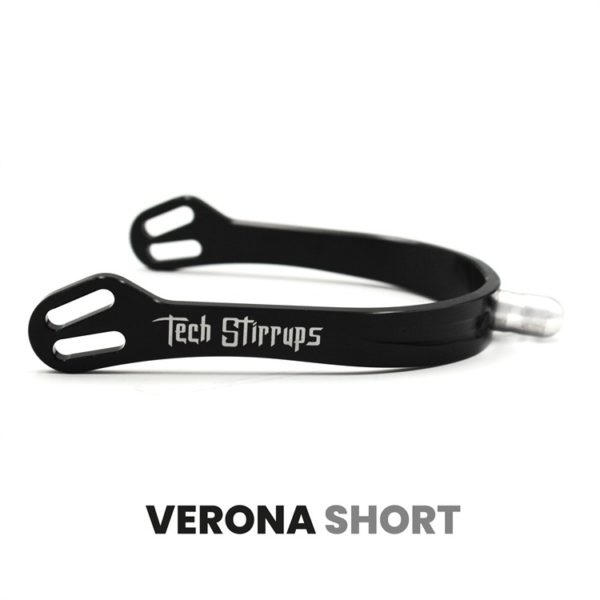 Sporrar Tech Stirrups Verona Short | Svart
