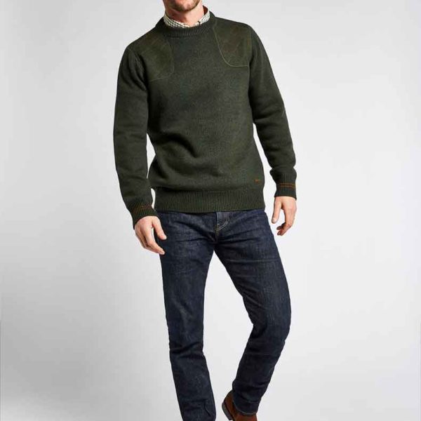 Dubarry Clarinbridge Crew Neck Sweater | Olive