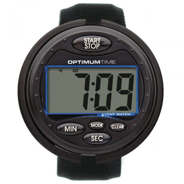 Tidtagarklocka Ekkia Optimum Time Eventwatch | Svart