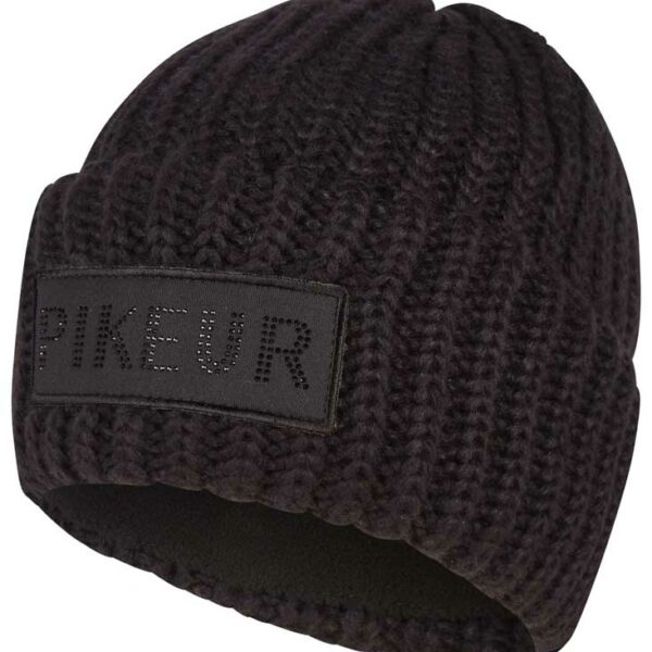 Mössa Pikeur Beanie Strass | Svart