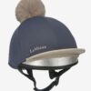 Ridhjälmsöverdrag LeMieux Pom Hat Silk