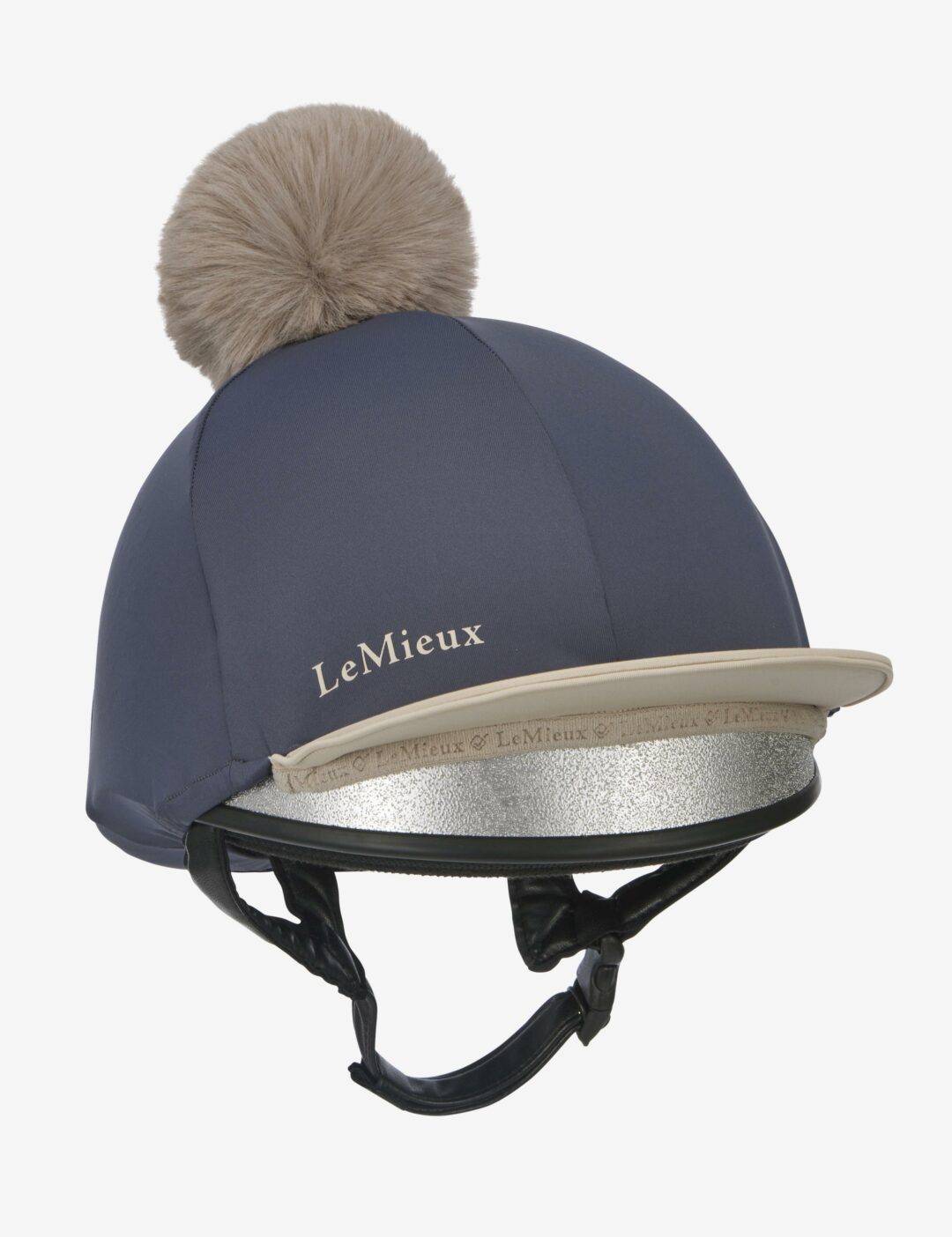 Ridhjälmsöverdrag LeMieux Pom Hat Silk