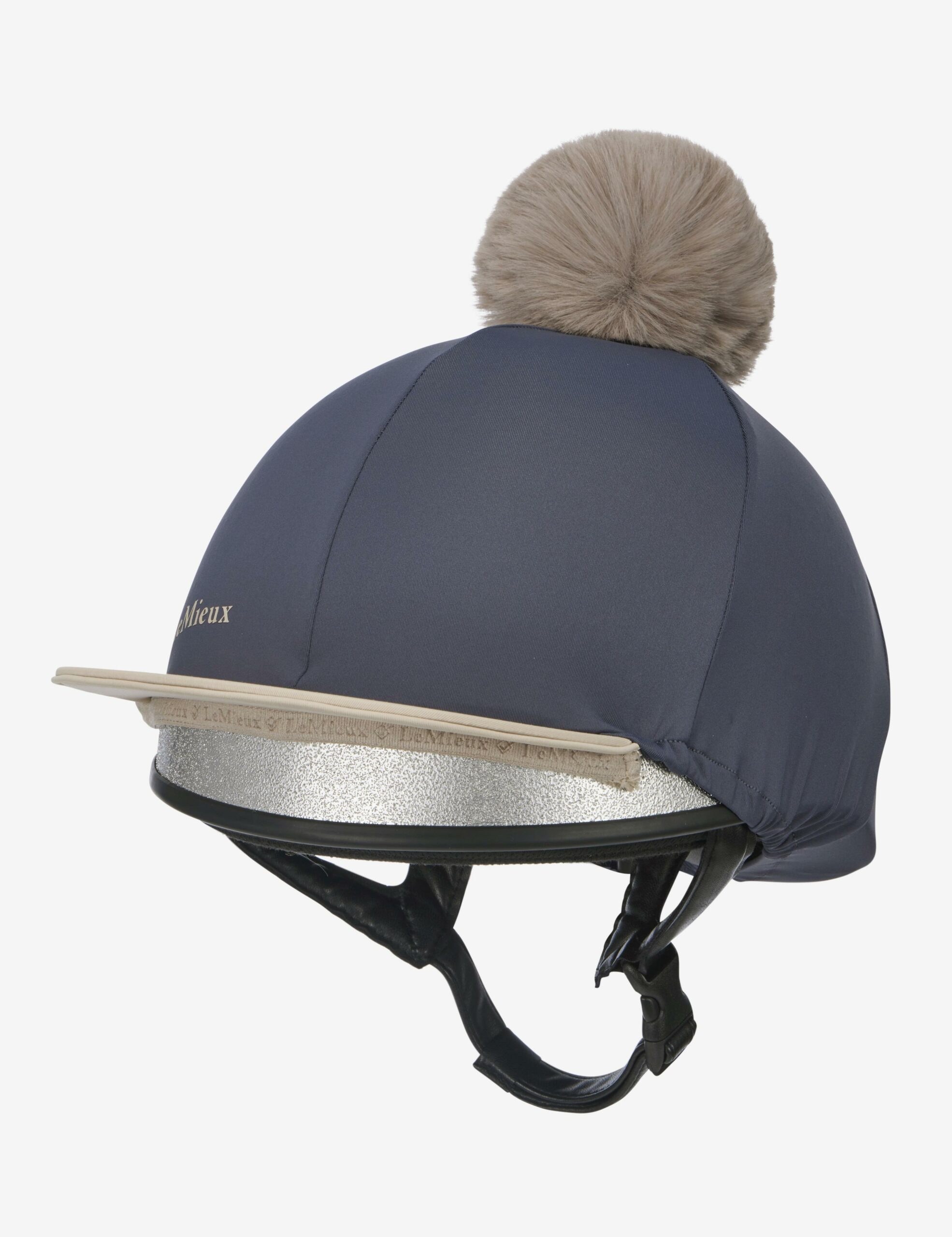 Ridhjälmsöverdrag LeMieux Pom Hat Silk