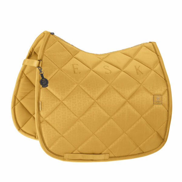 Schabrak dressyr Eskadron Glossy Bit Platinum 25 | Golden Yellow