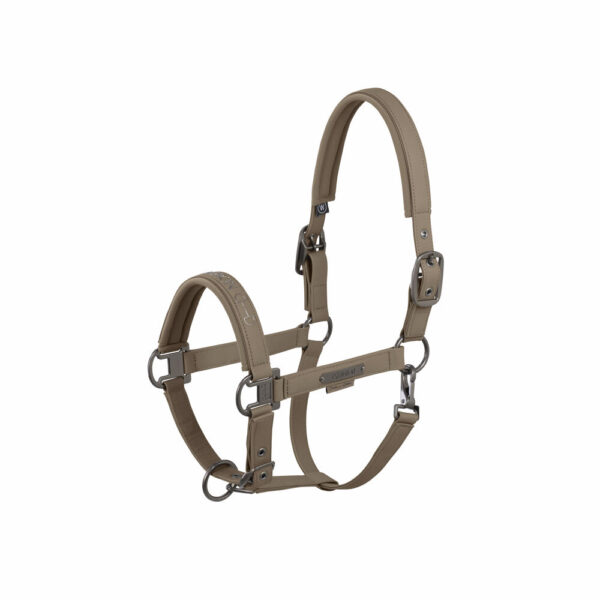 Grimma Eskadron Faux Leather Double Pin Platinum 25 | Taupe