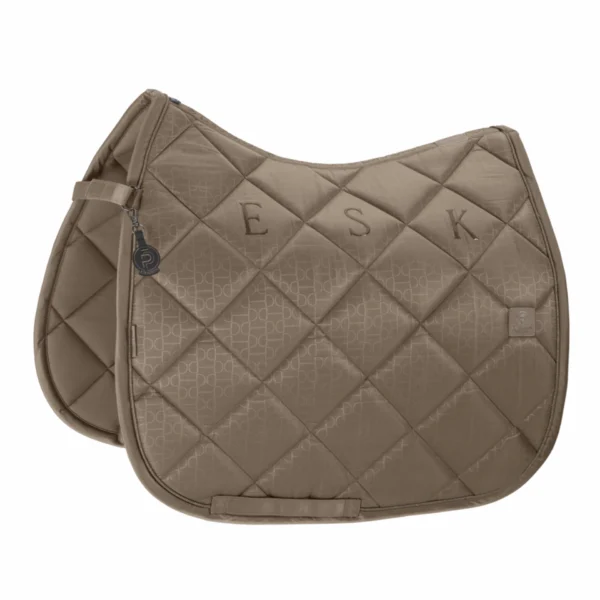 Schabrak dressyr Eskadron Glossy Bit Platinum 25 | Taupe