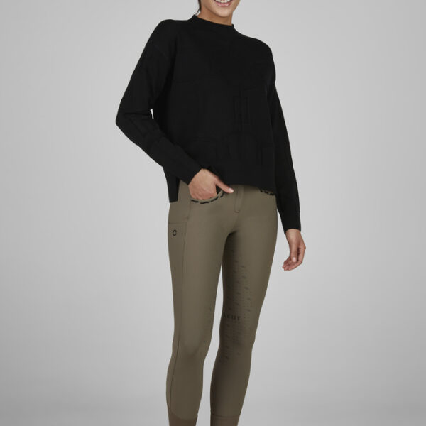 Stickad tröja Pikeur Knitted Pullover 8286 Selection | Svart