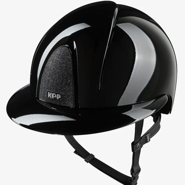 Ridhjälm KEP Italia Nova Metal Polish Star Polo | Svart