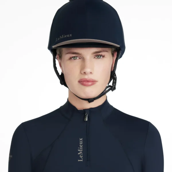 Ridhjälmsöverdrag LeMieux Pom Hat Silk