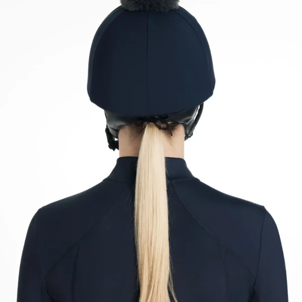 Ridhjälmsöverdrag LeMieux Pom Hat Silk