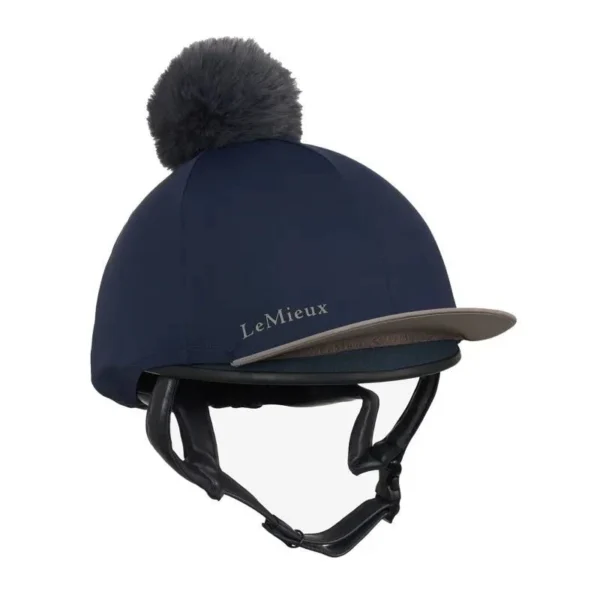 Ridhjälmsöverdrag LeMieux Pom Hat Silk