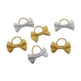 Manrosetter hippotonic braiding bows glittered