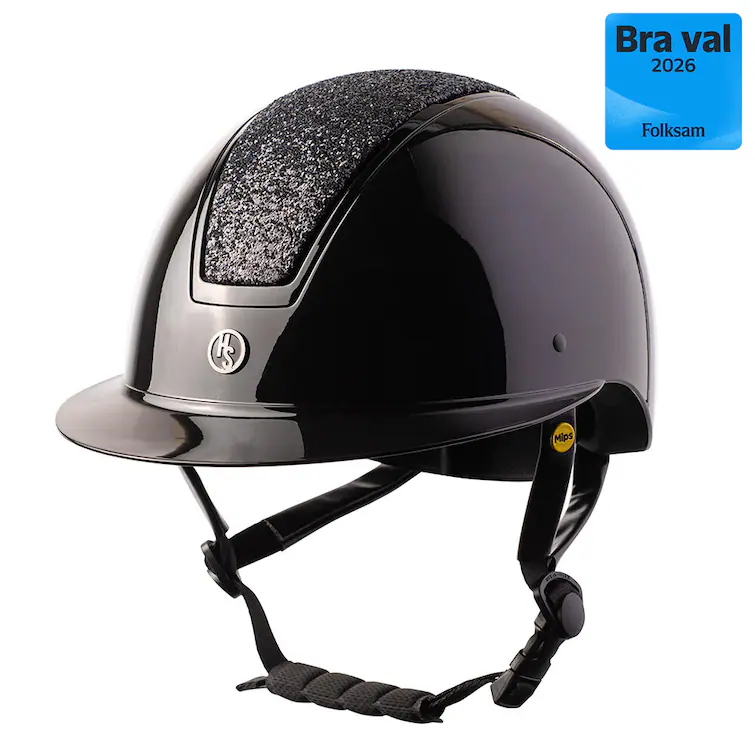 Ridhjälm hansbo mips vision glitter | svart 3 Ridhjälm hansbo mips vision glitter
