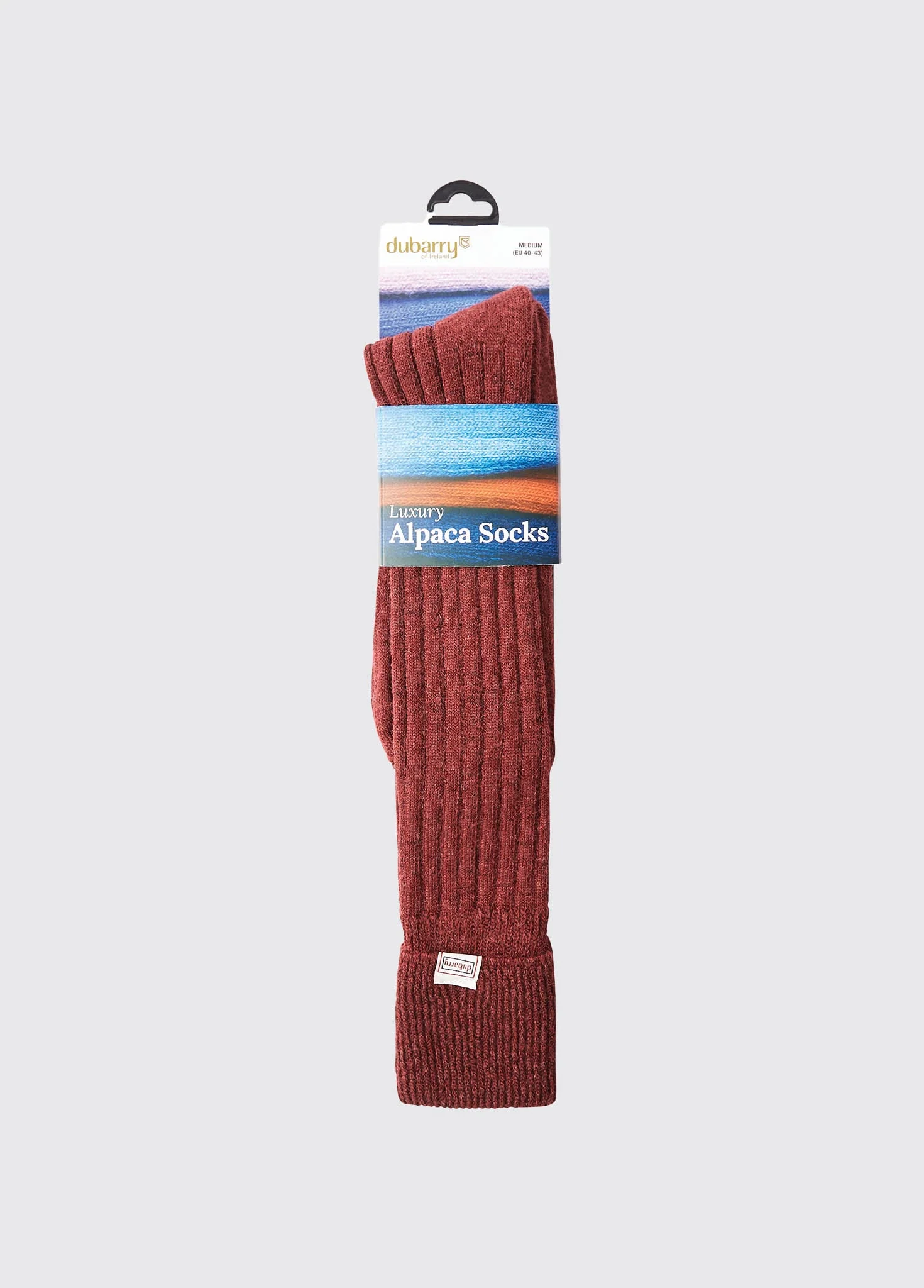 Dubarry alpaca socks | malbec 7 Dubarry alpaca socks
